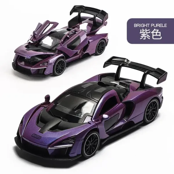 1:32 Senna Alloy Diecast Racing Car Model - Image 12