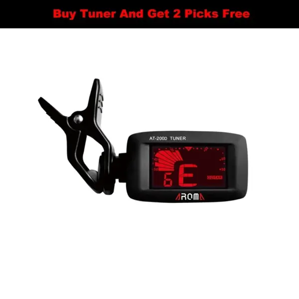 Aroma AT-200D Portable Clip-On Guitar Tuner