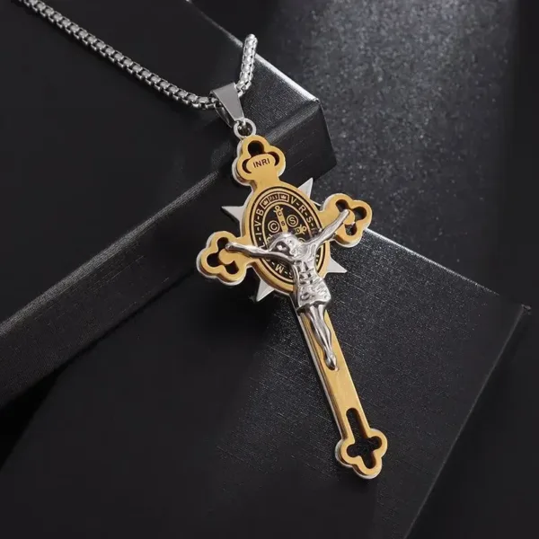 Christian Bling Jesus Head Pendant Necklace - Image 33