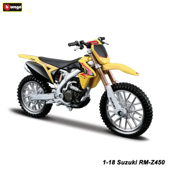 Bburago 1:18 Scale Suzuki RM-Z450 Model