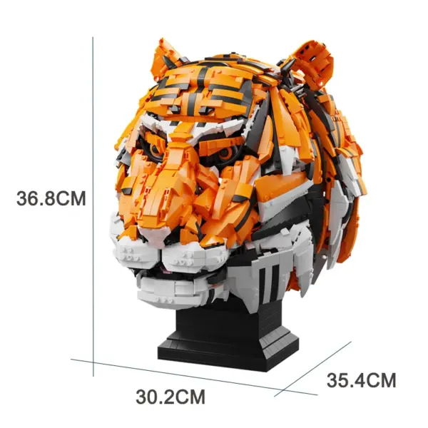 Zodiac Animal Head Building Block Set - Image 3