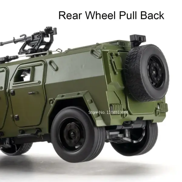 1:18 Military Green DONGFENG Off-road Toy Car - Image 5