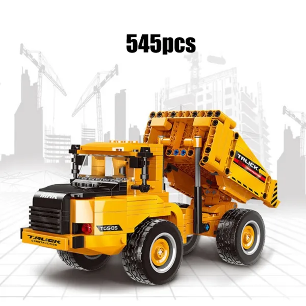 DIY Heavy Mining Truck Building Blocks Set - Image 12