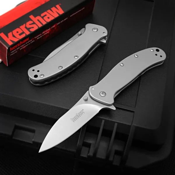 High-Performance Folding Knife with Stainless Steel