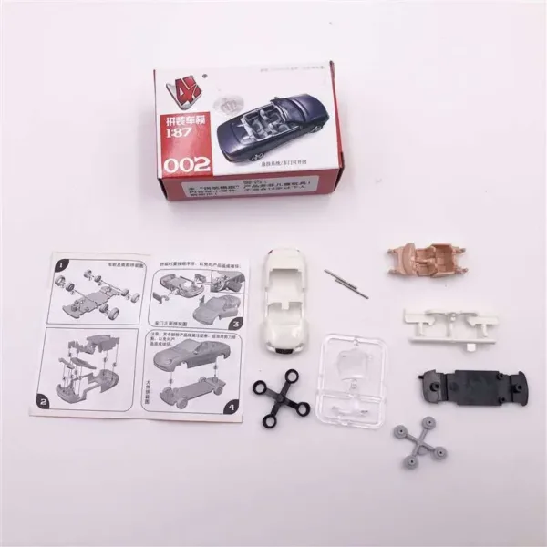 4D Plastic Mini Car Puzzle 1:87 Scale Toy - Image 21