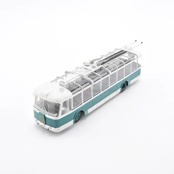 1:43 Scale SVARZ TBE-S Vintage Trolley Bus Model - Image 4