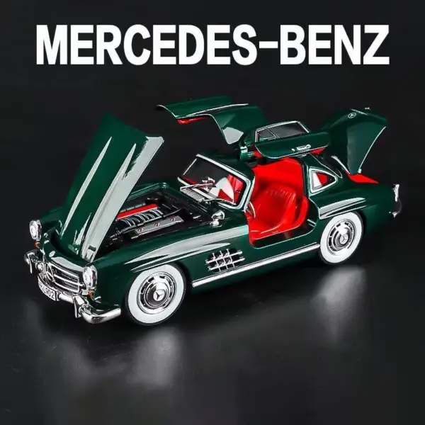 1:24 Mercedes-Benz 300SL Diecast Model Car - Image 15