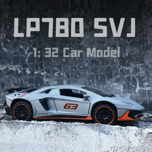 1:32 Lamborghini LP780 Diecast Model Car