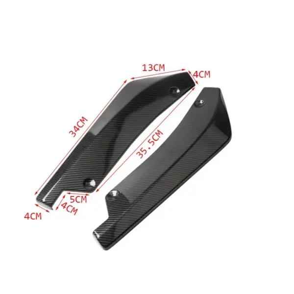 Carbon Fiber Bumper Splitters for Most Cars - Image 5