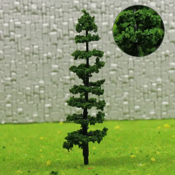 80pcs Green Trees for HO OO Scale Models - Image 4