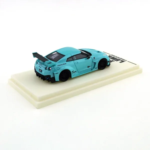 1/64 Scale Nissan GTR3.0 Tiffany Blue Model - Image 5