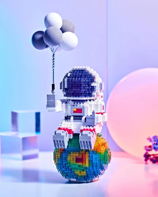 Glowing Astronaut Balloon Model Kit 1368PCS - Image 5