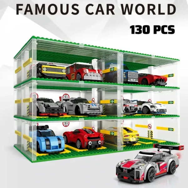 City Speed Champions Sports Car Garage Set - Image 2