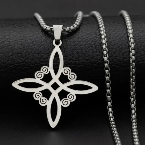 Retro Punk Trident Pendant Necklace for Everyone - Image 33