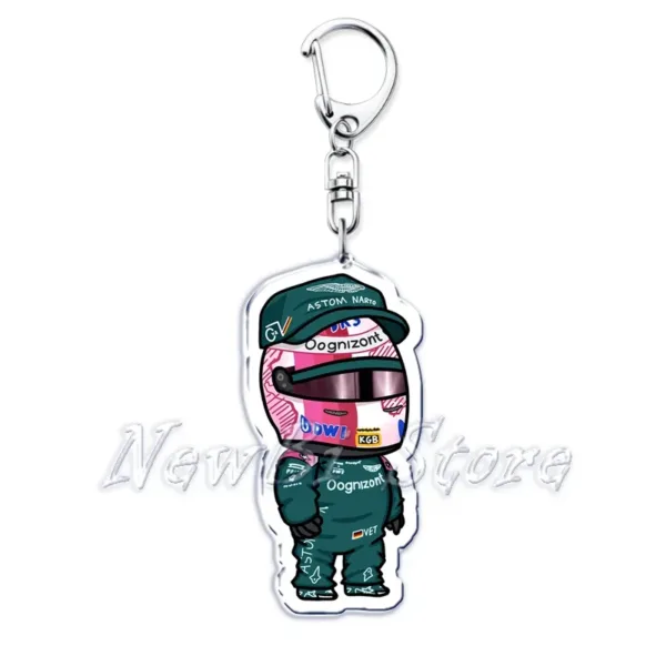 F1 Motorcycle Keychain Pendant for All - Image 18