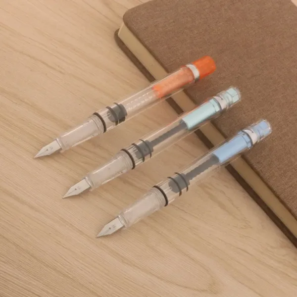 Lightweight Piston Fountain Pen 0.38mm Nib - Image 5