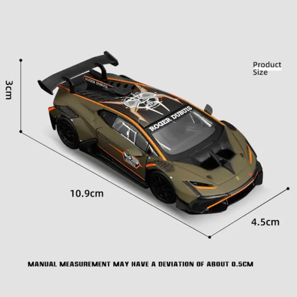 Bburago 1:43 Lamborghini Huracan Model Car - Image 6