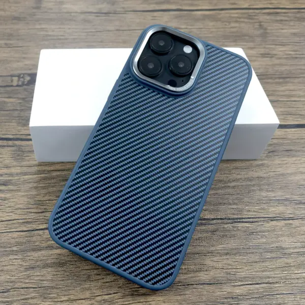 Carbon Fiber Matte Case for iPhone 11-16 Pro Max - Image 2