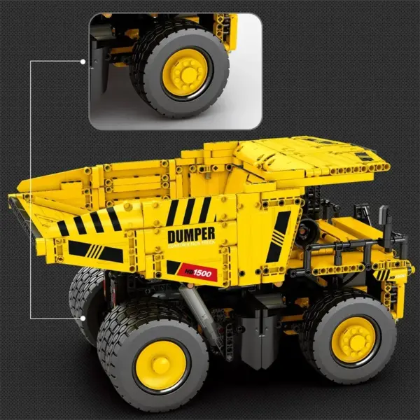 Remote Control Dump Truck Building Set - Image 4