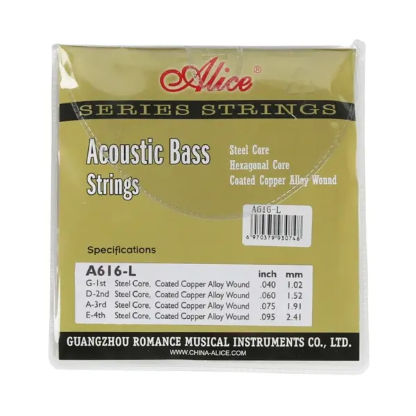 Alice A616-L A618-L Acoustic Bass Strings Set - Image 2