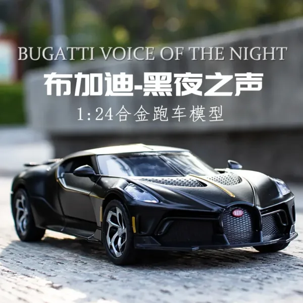 1:24 Bugatti Diecast Model Car with Sound