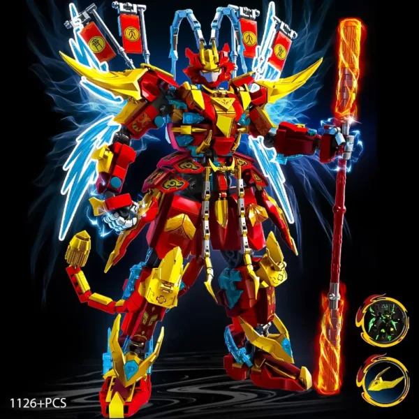 Wukong Mecha Building Block Model Set - Image 7