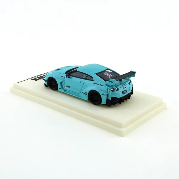 1/64 Scale Nissan GTR3.0 Tiffany Blue Model - Image 2