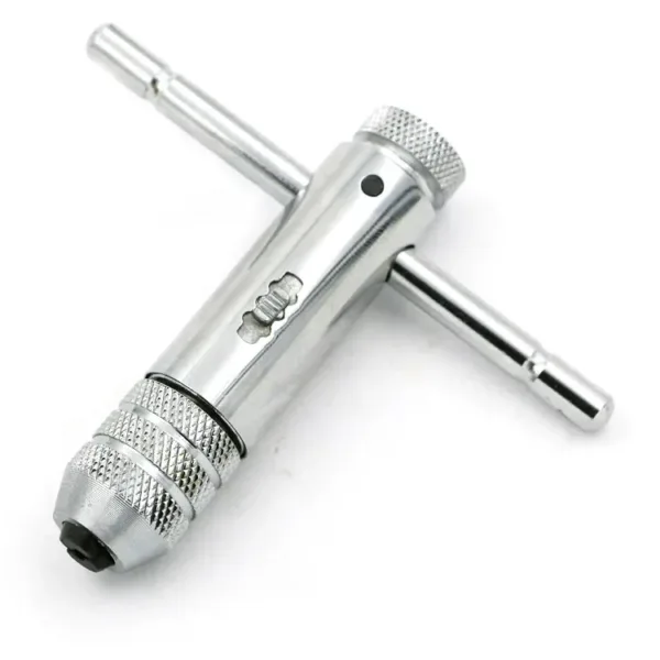 Adjustable T-Handle Ratchet Tap Wrench Set - Image 5