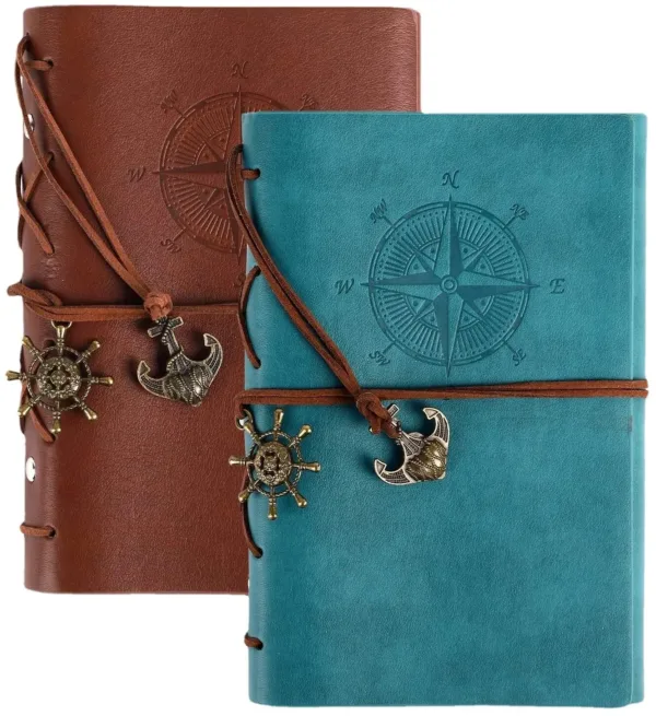 Pirate Captain Travel Journal with Anchor Design - Image 5