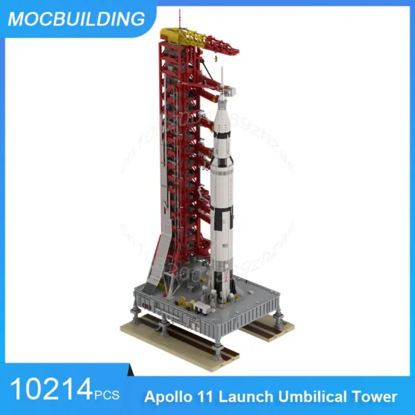 Apollo 11 Building Blocks Set with Tower