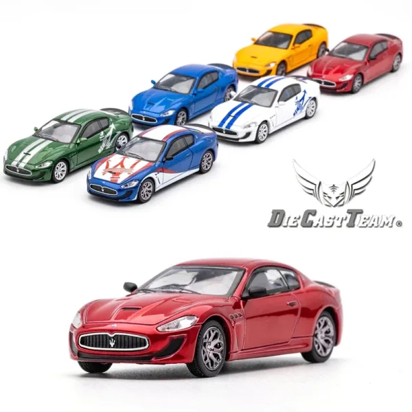 1/64 Scale Maserati GT Diecast Car Model - Image 2