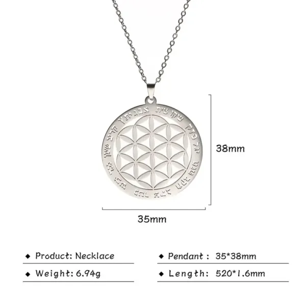 Flower of Life Pendant Necklace for Women - Image 17