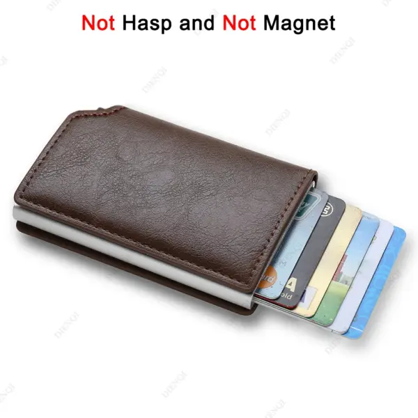 RFID Carbon Fiber Slim Wallet for Men - Image 11