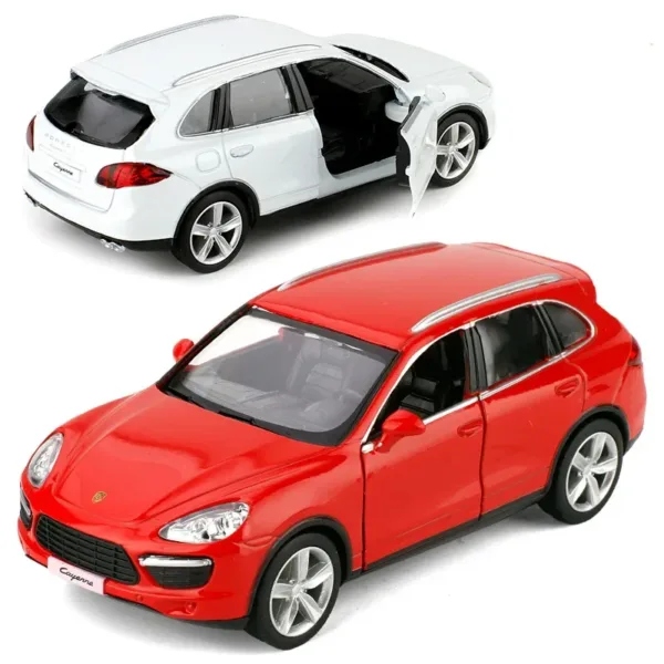 1/36 Scale Porsche Cayenne Diecast Model Car - Image 2