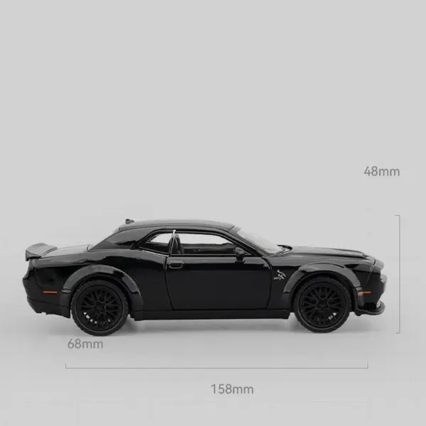 1:32 Dodge Charger Hellcat Alloy Model Car - Image 4