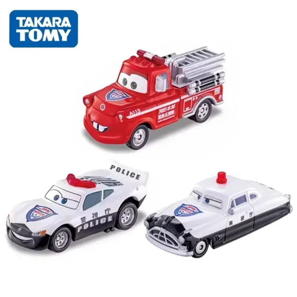 Tomica Disney Diecast Cars Lightning McQueen & Mater