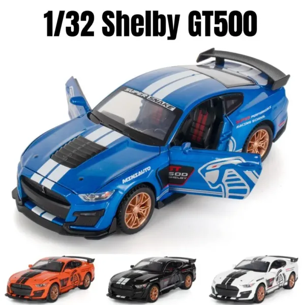 1/32 Ford Shelby GT500 GT350 Diecast Car