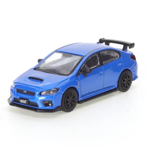 Subaru WRX STI Blue 1:64 Diecast Model - Image 2