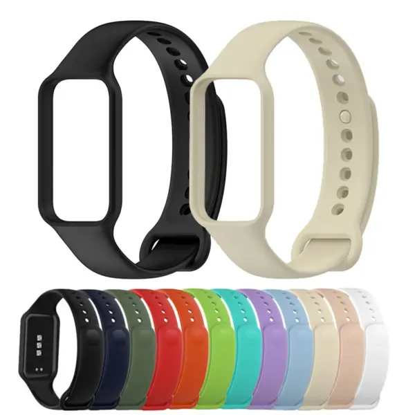 Silicone Replacement Strap for Xiaomi Band 8 Active