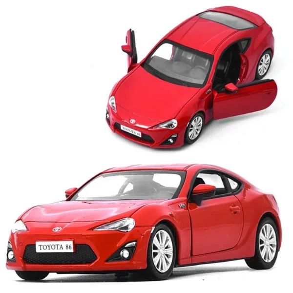 1:36 Toyota 86 Diecast Alloy Car Model - Image 5