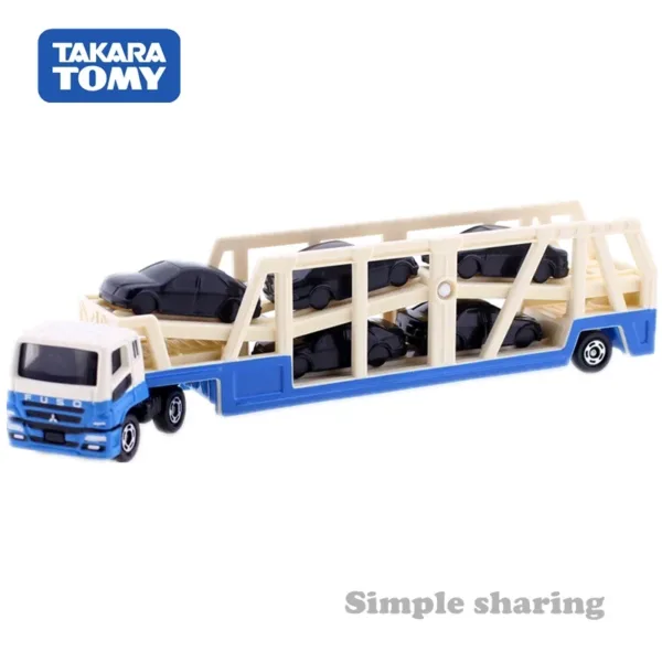 Tomica 1:64 Mitsubishi Fuso Transporter Truck - Image 2