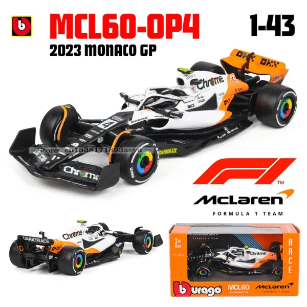 Bburago 1:43 McLaren F1 MCL60 Diecast Model - Image 13