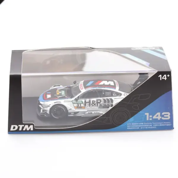 1:43 Maisto BMW M4 Diecast Racing Car - Image 7