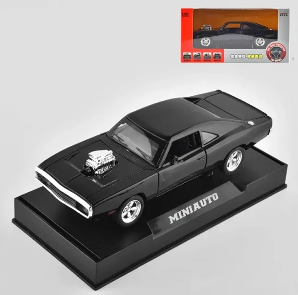 1:32 Fast and Furious Dodge Charger Diecast Car - Image 11