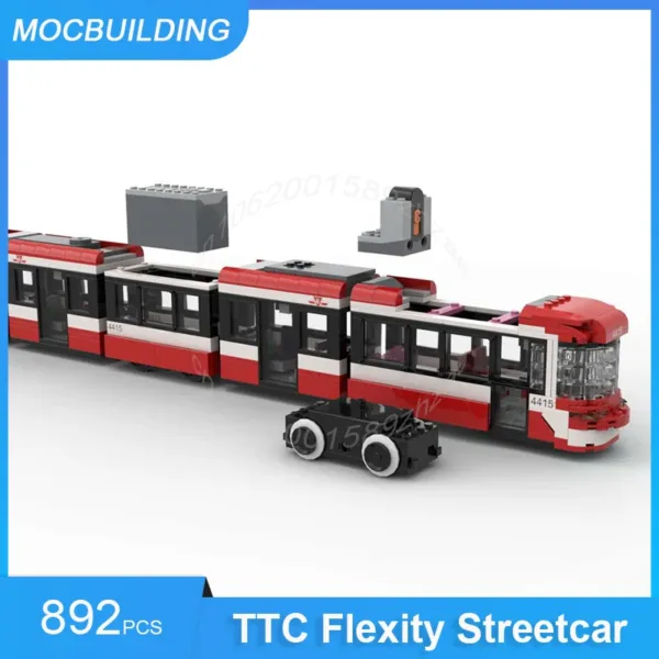 TTC Flexity Streetcar Building Blocks 892PCS - Image 2