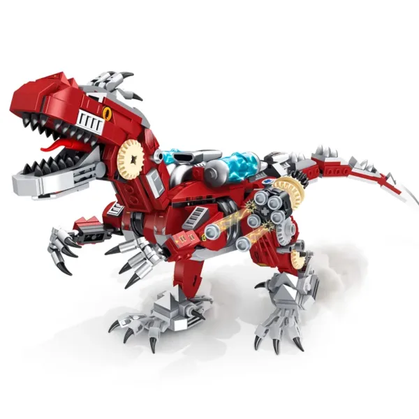 Dinosaur Building Blocks Velociraptor Set - Image 2