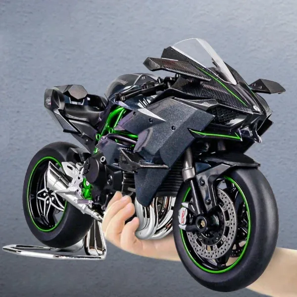 1:9 Scale Kawasaki H2R Ninja Motorcycle Model