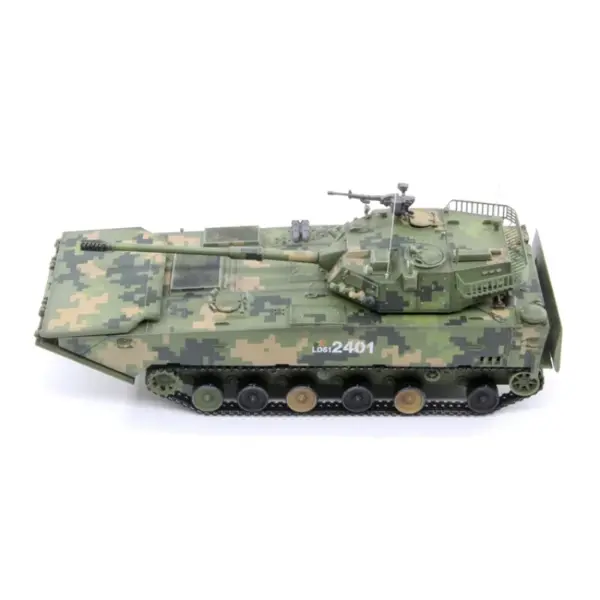 1:72 Scale Digital Camouflage Tank Model - Image 2