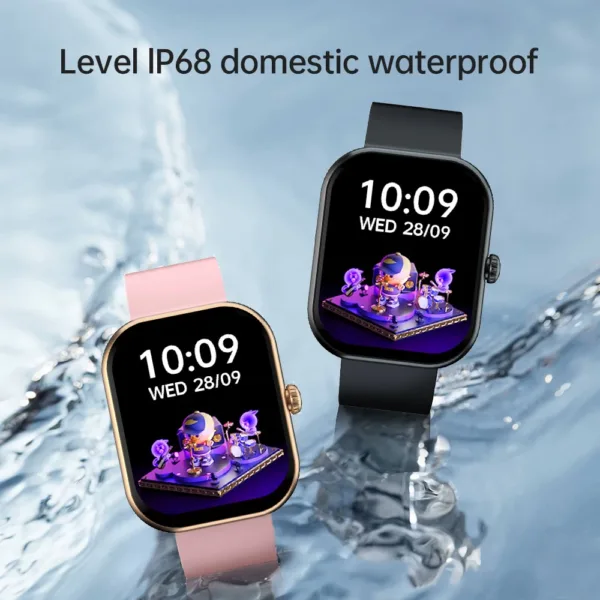 SKMEI P68 Waterproof Smartwatch with Heart Rate Monitor - Image 4