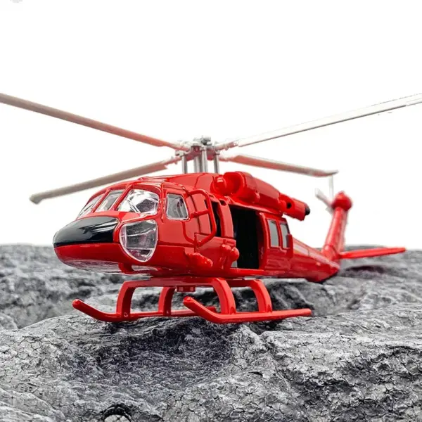 Black Hawk Armed Helicopter Model Toy - Image 2